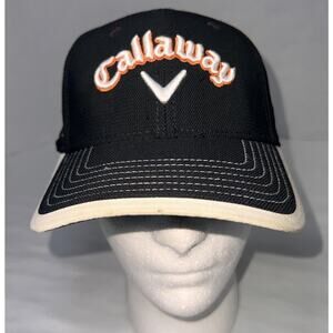 Callaway New Era Hat Cap Golf Strapback Black Lightweight FT Fusion Touri Casual